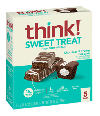 Think Chocoloate And Creme Cupcake - 5 Count - Image 2