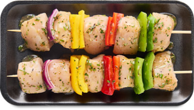 Chicken Kabobs Rosemary Herbs Tequila Marinade Up To 10% Solution - LB - Image 1