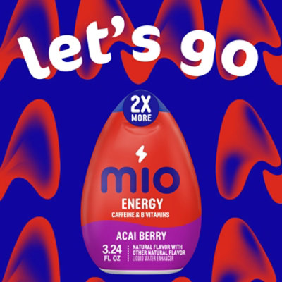 mio Energy Acai Berry Flavored with other natural flavor Liquid Water Enhancer - 3.24 Fl. Oz. - Image 3