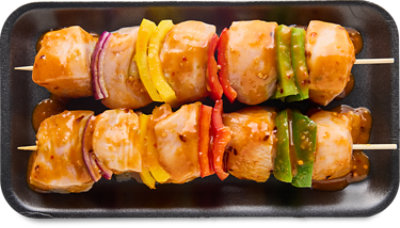 Chicken Kabobs Piri Piri Marinade Up To 10% Solution - LB - Image 1