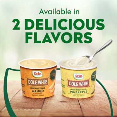 Dole Whip Mango Frozen Treat Cups 4-3.6 Fluid Ounces, 14.4 Fz - 4-3.6FZ - Image 7