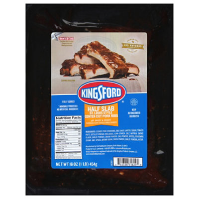 Kingsford Smkd St Louis Style Pork Spareribs 16 Oz - 16 OZ - Image 3