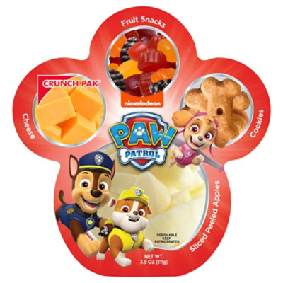 Paw Patrol Sliced Apples Cheese Fruit Snack And Cookies - 3.9 Oz - Image 2