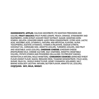 Paw Patrol Sliced Apples Cheese Fruit Snack And Cookies - 3.9 Oz - Image 3