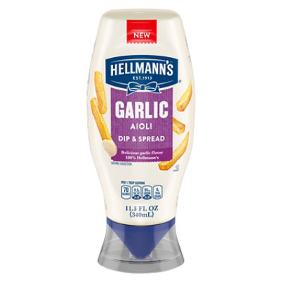 Hellmann's Spread & Dressing Garlic Aioli 11.5 Fo - 11.5OZ - Image 3