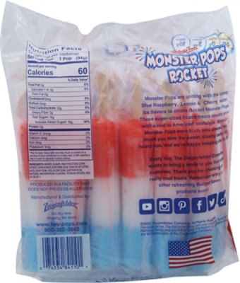 Budget Saver Monster Pops Rocket, 12ct - 12 CT - Image 6