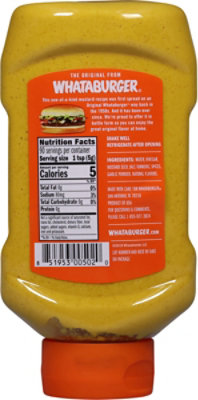 Whataburger Original Mustard - 16 OZ - Image 6