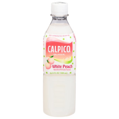 Calpico Beverage White Peach - 16.9 FZ - Image 3