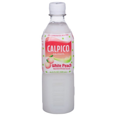 Calpico Beverage White Peach - 16.9 FZ - Image 1