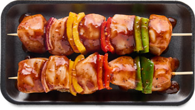 Chicken Kabobs Bbq Style Marinade Up To 10% Solution - LB - Image 1