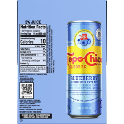 Topo Chico Sabores Blueberry 4-12fz - 4-12 FZ - Image 5