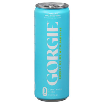 Gorgie Beverage Sparkling Energy Paradise Punch - 12 FZ - Image 3