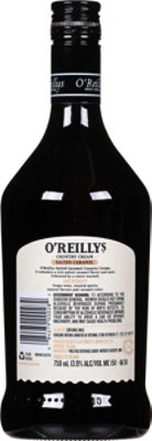 O'reillys Salted Caramel Irish Cream Wine - 750 ML - Image 4