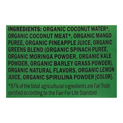 Radiant Greens Organic Coconut Smoothie - 10 FZ - Image 5