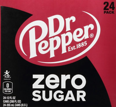 Dr Pepper Zero Sugar 24-12fz - 24-12FZ - Image 2