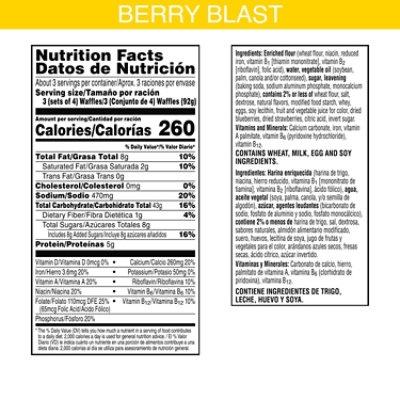 Kelloggs Eggo Waffles Berry Blast Toast 10.75oz - 10.75 OZ - Image 5