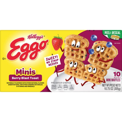 Kelloggs Eggo Waffles Berry Blast Toast 10.75oz - 10.75 OZ - Image 6