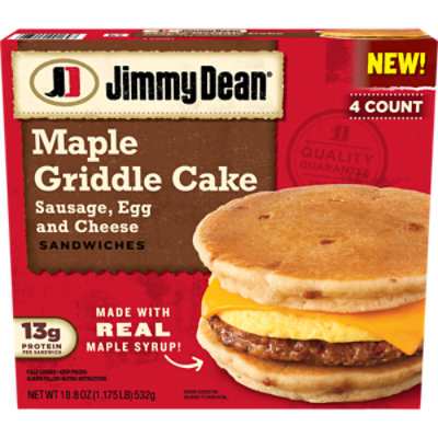 Jimmy Dean Maple Griddle Cake Sandwiches 18.8 Oz - 18.8 OZ - Image 3