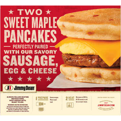 Jimmy Dean Maple Griddle Cake Sandwiches 18.8 Oz - 18.8 OZ - Image 7