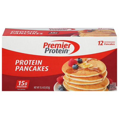 Premier Protein Pancake Protein 12ct, 15.4 Oz - 15.4 OZ - Image 1