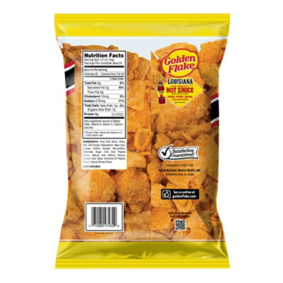 Golden Flake La Hot Pork Rind 4oz - 4 OZ - Image 6