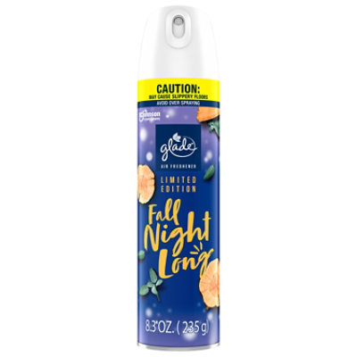 Glade Fall Night Long Air Freshener Aerosol Room Spray - 8.3 Oz - Image 1
