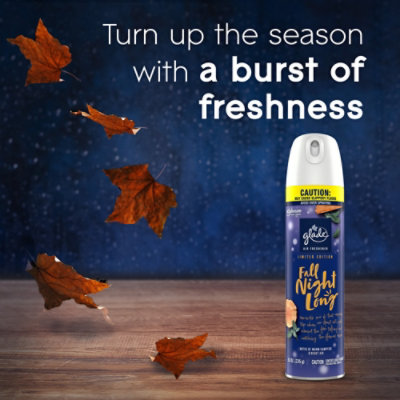 Glade Fall Night Long Air Freshener Aerosol Room Spray - 8.3 Oz - Image 3