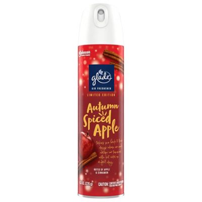 Glade Autumn Spiced Apple Air Freshener Aerosol Room Spray - 8.3 Oz - Image 1