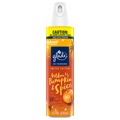 Glade Golden Pumpkin And Spice Air Freshener Aerosol Room Spray - 8.3 Oz - Image 2