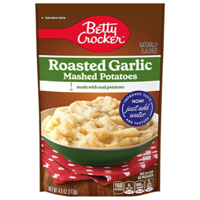 Betty Crocker Roasted Garlic Mashed Potatoes - 4 OZ