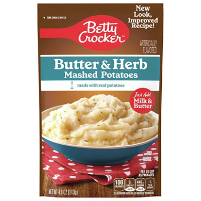 Betty Crocker Butter And Herb Mashed Potatoes - 4 OZ - Image 2