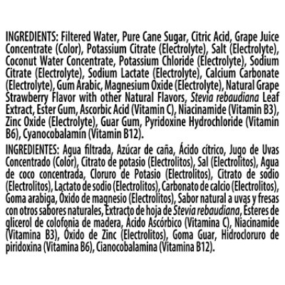 BODYARMOR Flash IV Grape Bottle - 20 Fl. Oz. - Image 4