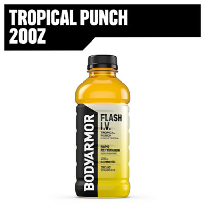 BODYARMOR Flash IV Tropical Punch Bottle - 20 Fl. Oz. - Image 3