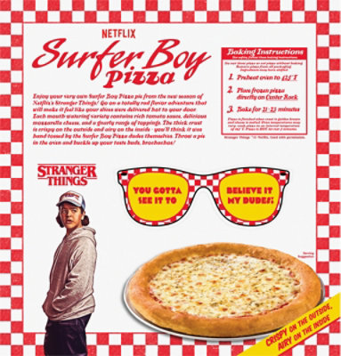 Surfer Boy Cheese Pizza 21.3oz - 21.3 OZ - Image 6