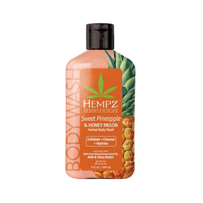 Sweet Pineapple & Honey Melon Herbal Body Wash 17 Oz. - 17 OZ - Image 1