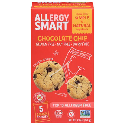 Allergy Smart Chocolate Chip Cookies - 4.95 OZ - Image 1