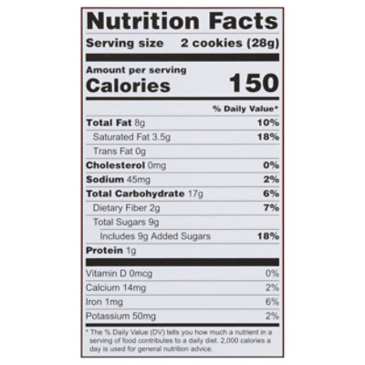 Allergy Smart Chocolate Chip Cookies - 4.95 OZ - Image 3