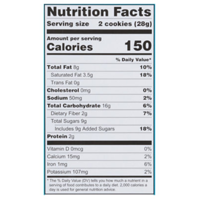 Allergy Smart Double Choc Cookies - 4.95 OZ - Image 2
