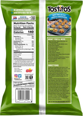 Tostitos Scoops Sweet Lime & Sea Salt Tortilla Chips - 9.5 Oz - Image 5
