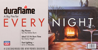 Duraflame Every Night Firelogs - 4-5.2 Lbs - Image 4