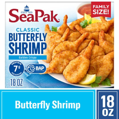 Seapak Butterfly Shrimp 18 Oz - 18 OZ - Image 2