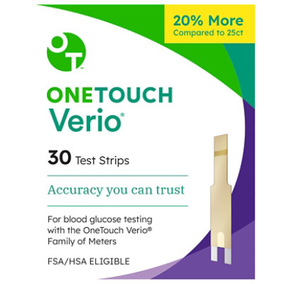 Onetouch Verio Strips Cash - 30 CT - Image 3