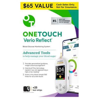 Onetouch Verio Reflect Meter Value Pack - EA - Image 3