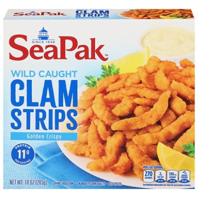 Seapak Clam Strips - 10 OZ - Image 1