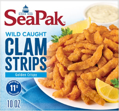 Seapak Clam Strips - 10 OZ - Image 2