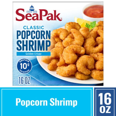 Seapak Popcorn Shrimp - 16 OZ - Image 1