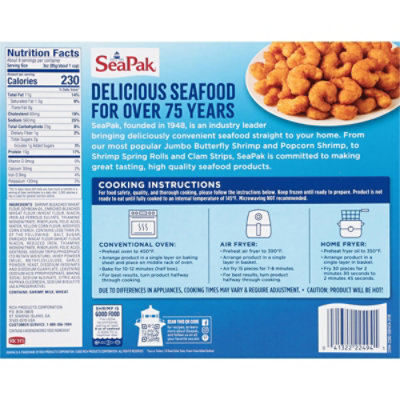 Seapak Popcorn Shrimp - 16 OZ - Image 6