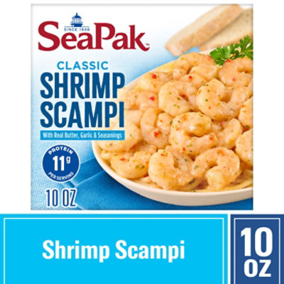 Seapak Shrimp Scampi With Garlic Sauce - 10 OZ - Image 1