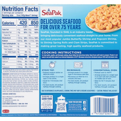 Seapak Shrimp Scampi With Garlic Sauce - 10 OZ - Image 6