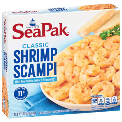 Seapak Shrimp Scampi With Garlic Sauce - 10 Oz - Image 1